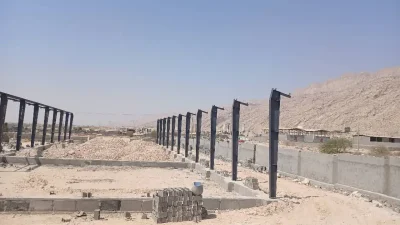 پروژه ساخت سوله آقای بلوچی پارسیان