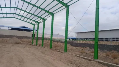 پروژه ساخت سوله آقای حسینی اراک